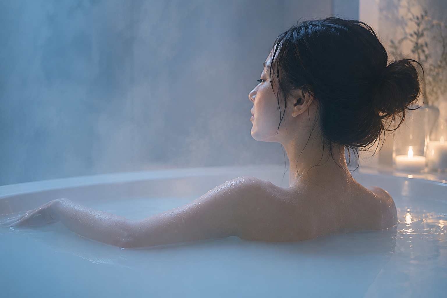 乾燥肌の人が、
入浴剤選びで見るべきこと。