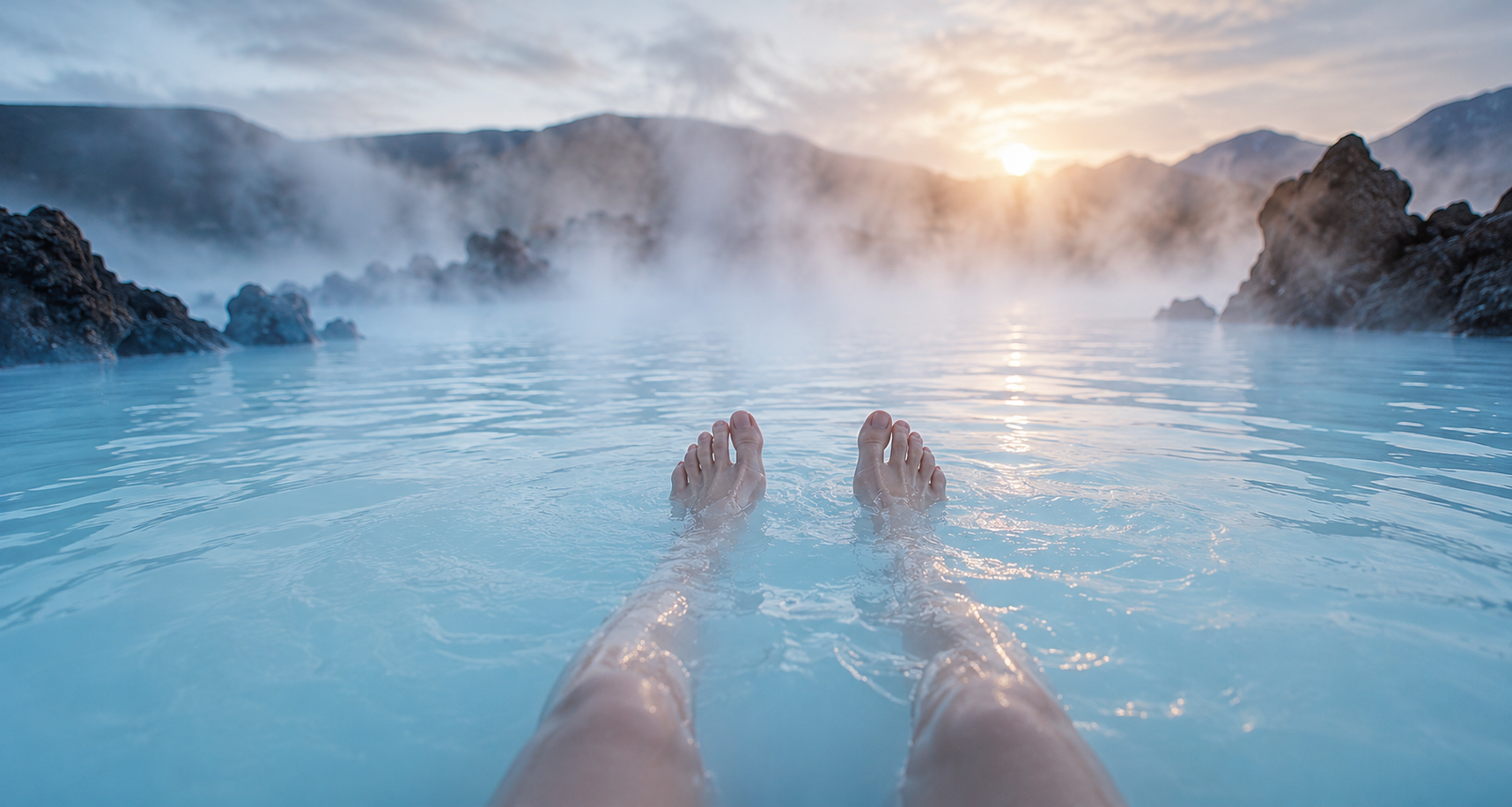なぜ人は、
「青い水」に惹かれるのか。