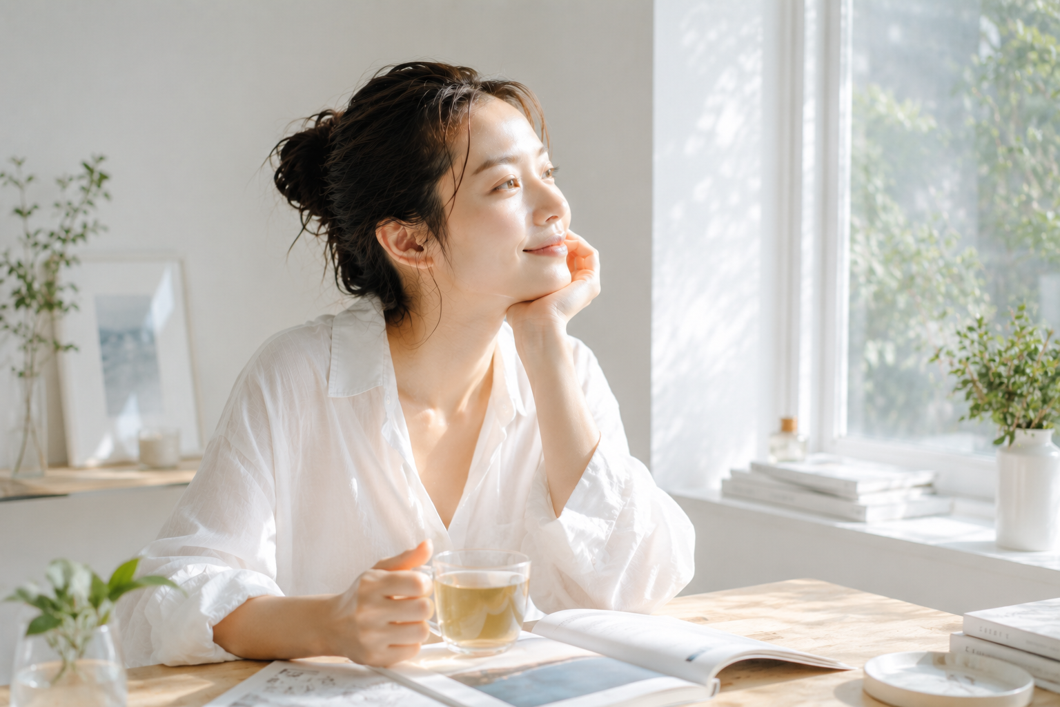 余裕ある静かな朝の時間
