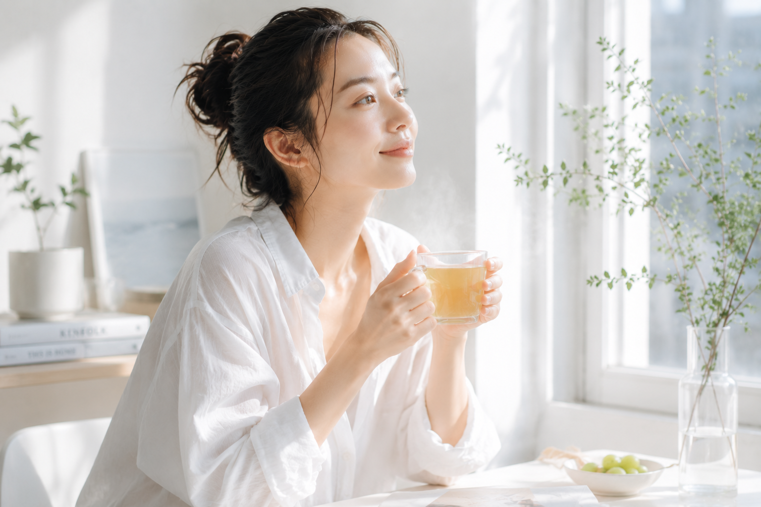 整った肌で迎える穏やかな朝