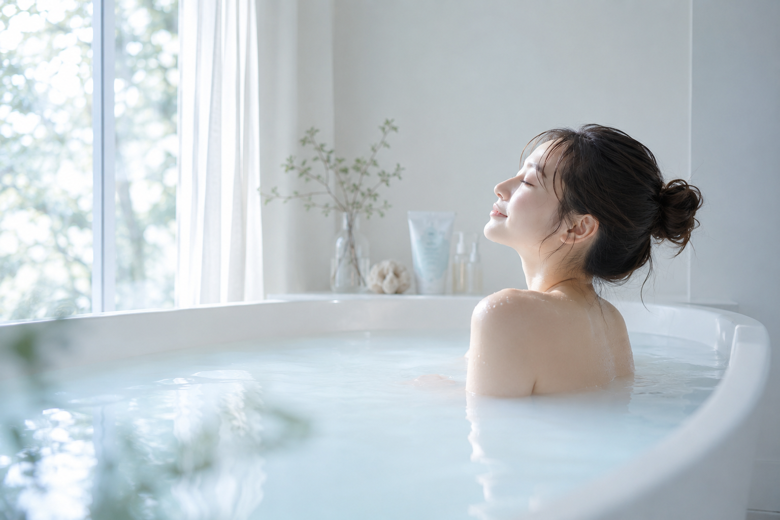 美容意識の高い女性ほど、
お風呂時間を大切にしている。